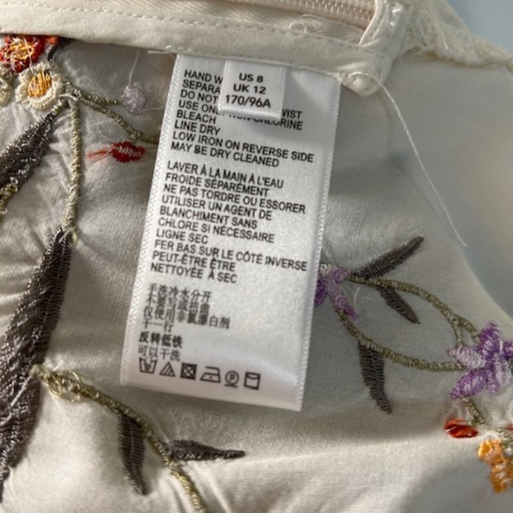 Gatsby Top by Anthropologie - Size 8 - NWT - Picture 8 of 10